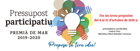 Pressupost participatiu 2019-2020